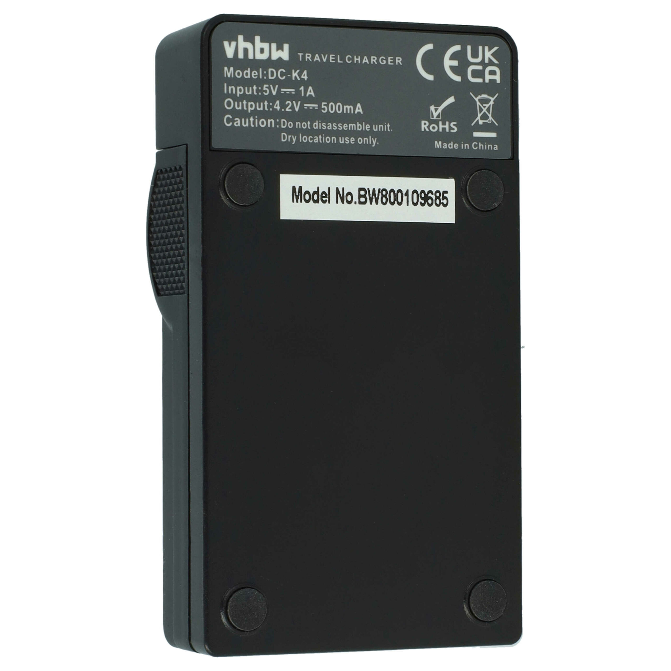 Carregador USB-C com Cabo para Câmaras Nikon e Sony - vhbw MH-66 - Image 4