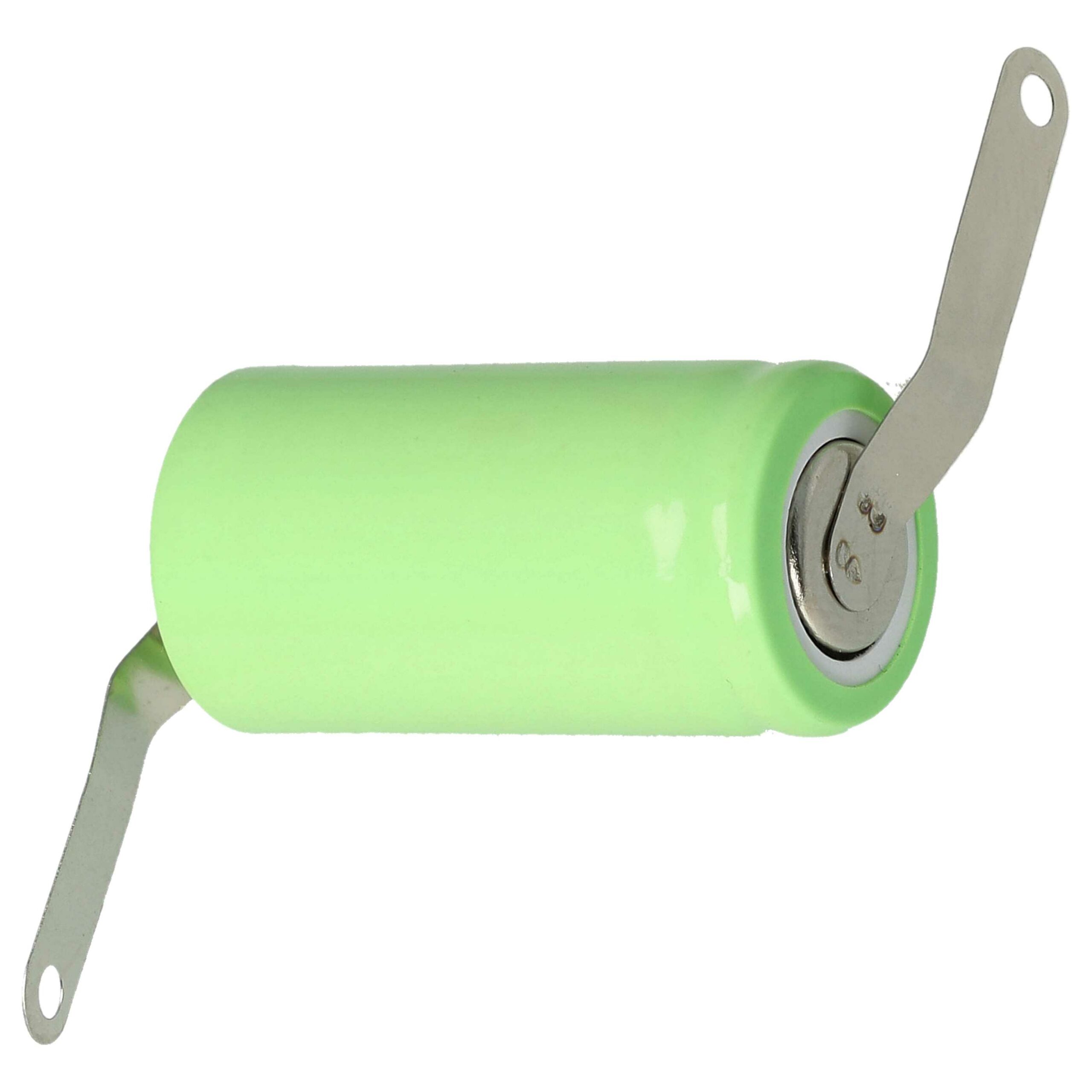 Bateria vhbw 2/3AA 650 mAh 1.2V NiMH para Veículos Telecomandados - Image 2