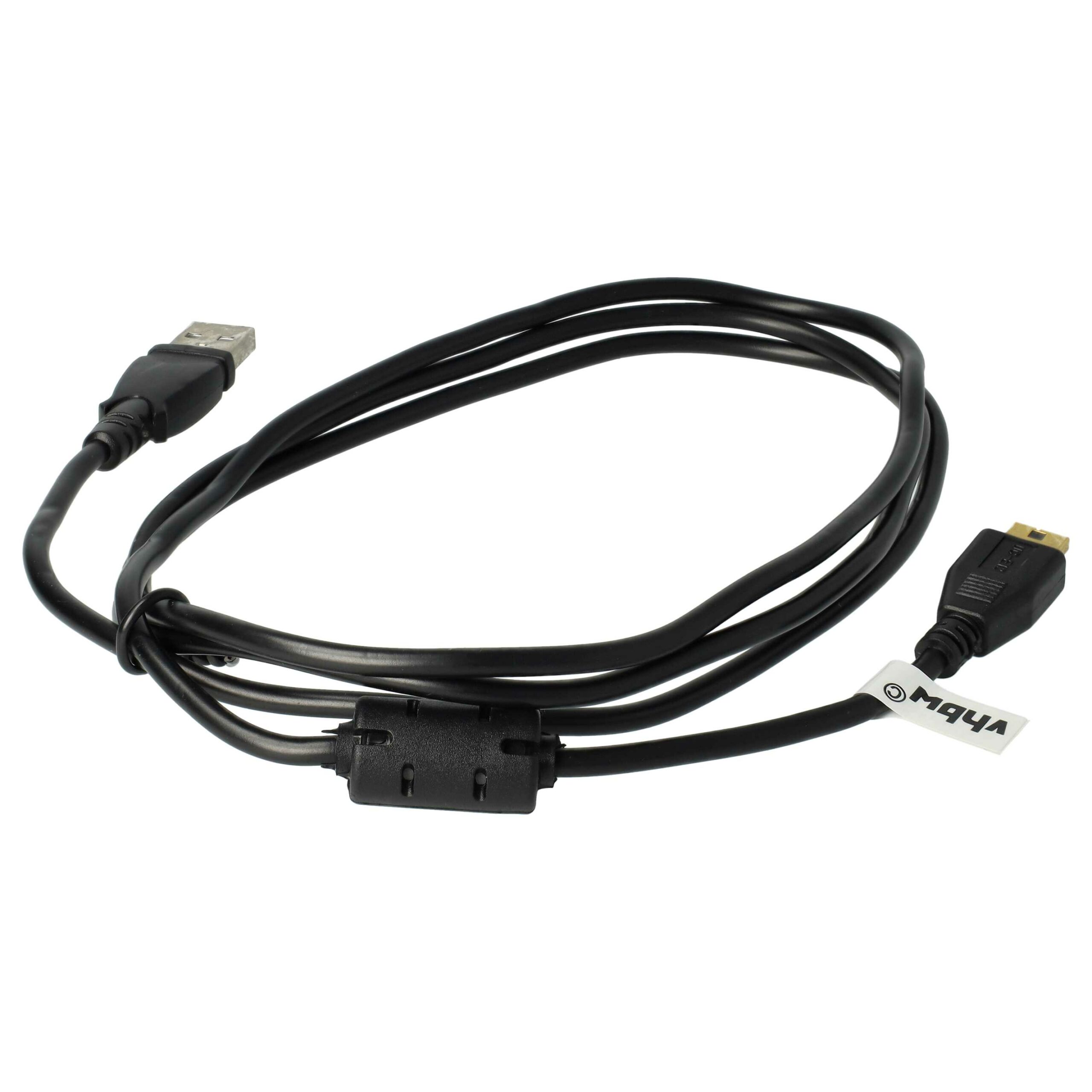Cabo USB vhbw compatível com Nikon UC-E12 para câmaras Nikon - 13,4 cm - Image 2