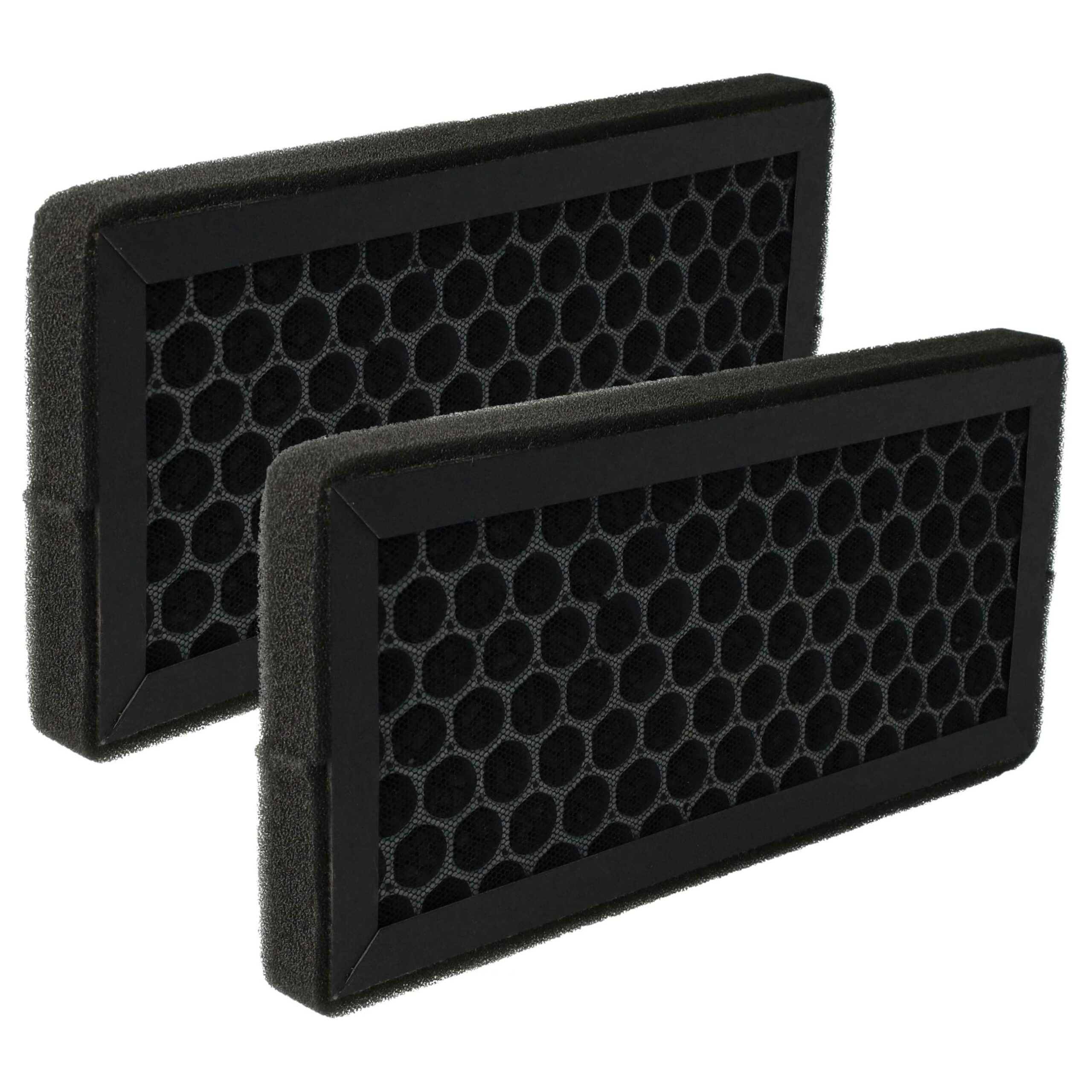 2x Filtro de Carvão Ativado vhbw para Purificadores de Ar Baren e Klarstein