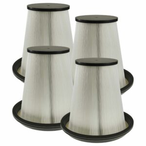 4x Filtro de Pré-Filtração vhbw compatível com Pullman 200900050 para Aspiradores Pullman/Husqvarna