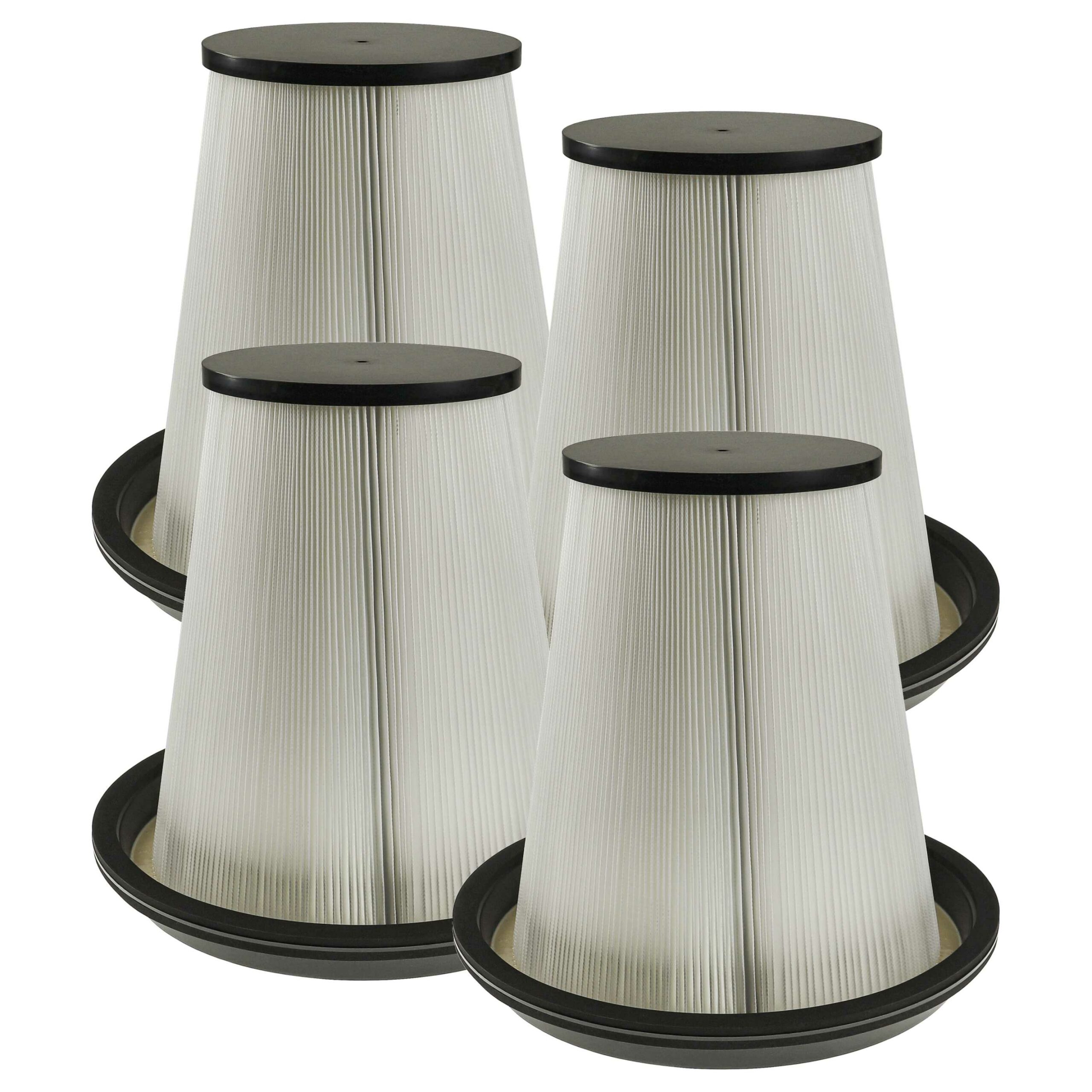 4x Filtro de Pré-Filtração vhbw compatível com Pullman 200900050 para Aspiradores Pullman/Husqvarna
