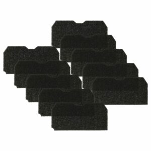 Filtro de Espuma para Secadora Blomberg 2952380100 - Pack 10x vhbw