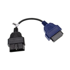 Adaptador OBD2 A5 16 Pinos OBD1 para OBD2 Alfa Romeo, Fiat, Lancia, Polonez