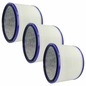 Conjunto de 3 Filtros HEPA vhbw compatíveis com Dyson 968101-04, 967449-04, 968125-03, 968125-05