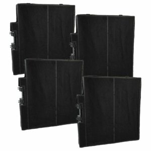 4x Filtro de Carvão Ativado Substituição para Bosch 11022296, 8720094253404, AS-AZKF8040
