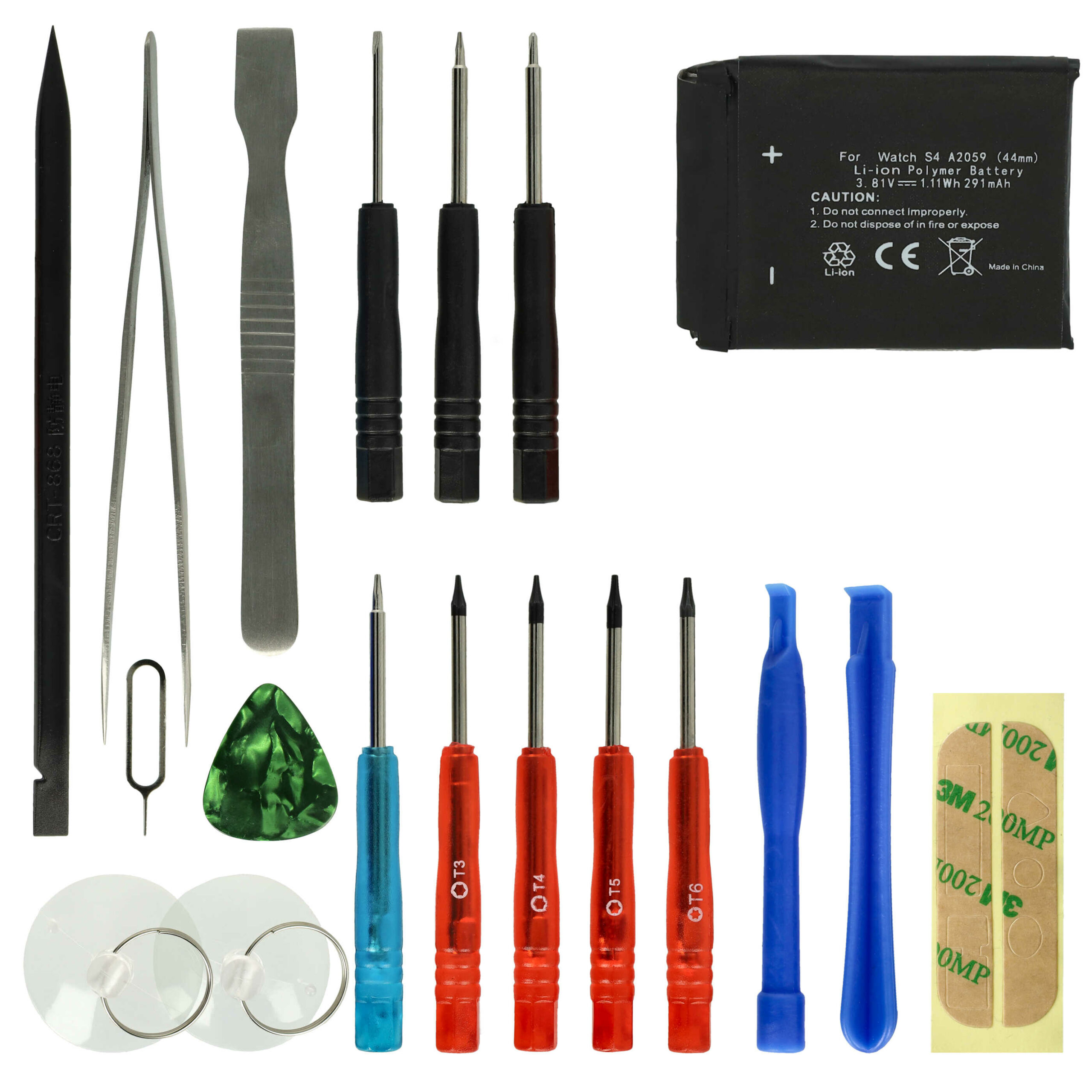 Bateria vhbw para Apple Smartwatch A2059 - 291 mAh 3.81 V Li-polymer + Ferramentas - Image 2