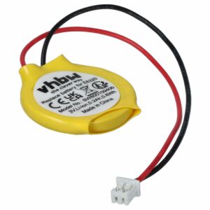 Bateria BIOS para Dell 077-A00, 0MR652, GC02001DR0, 313-020, 313-032 - 200 mAh 3 V Li-Ion vhbw