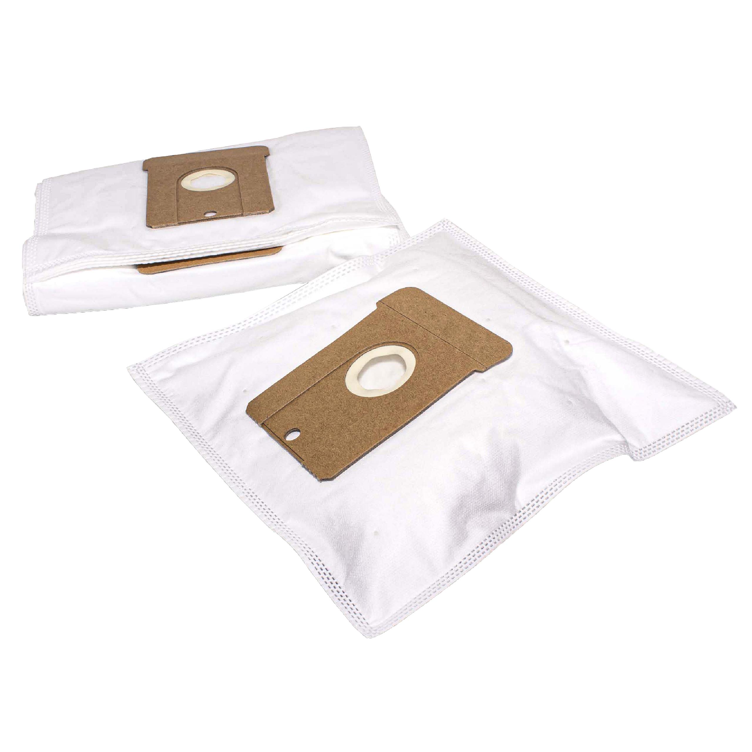 Pack de 10 Sacos para Aspirador vhbw compatível com AEG 25, 26, 24, 22, 23 e Hanseatic - Microfleece