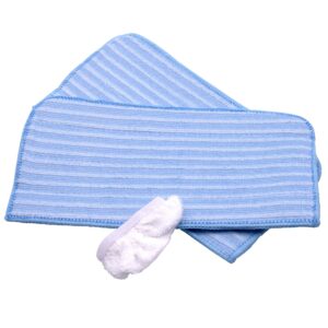 Conjunto de 3 Panos para Mop vhbw compatível com Dirt Devil 0319001