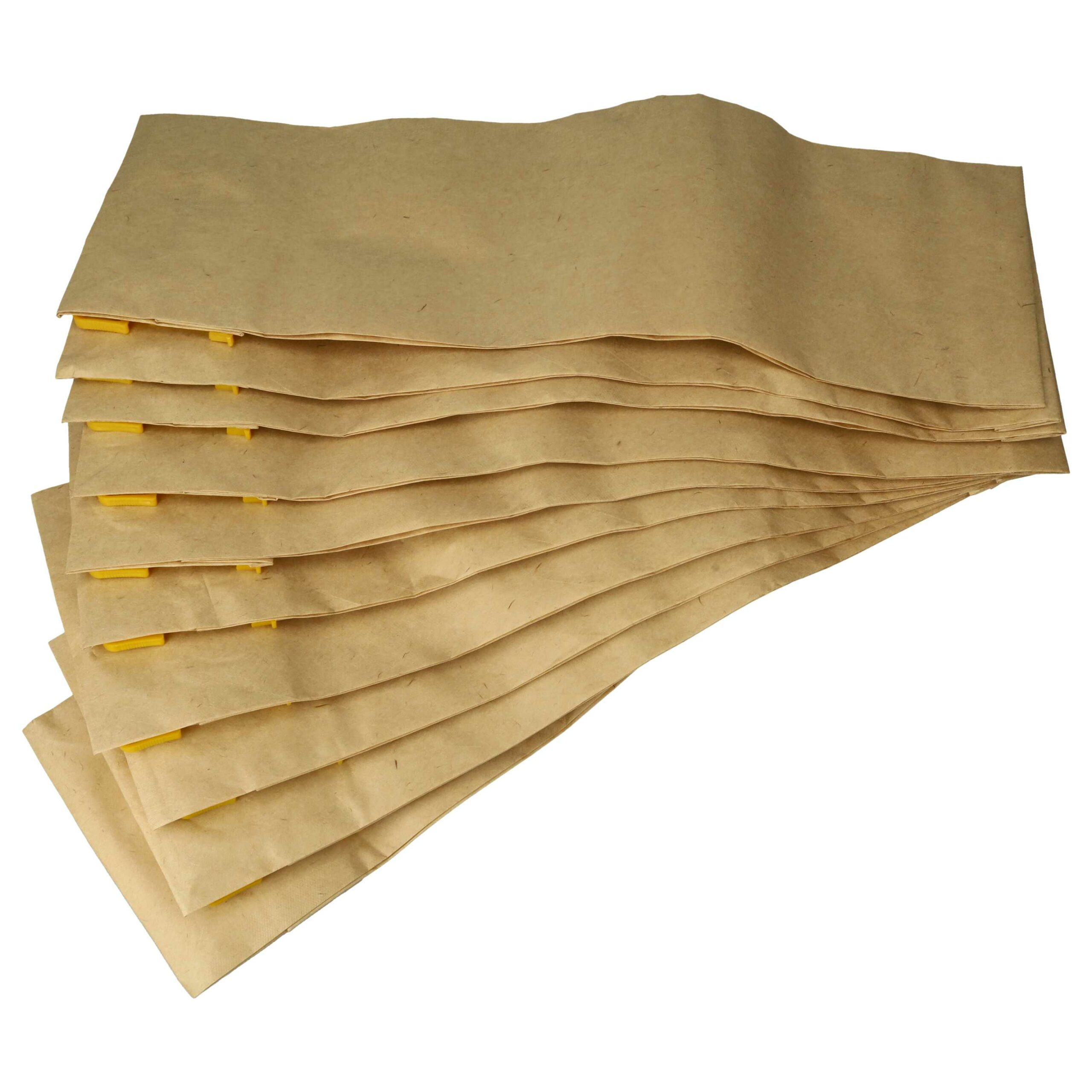 10x Sacos para Aspirador Sebo 5093ER, 5093N, 5093LS - vhbw Papel - Image 2