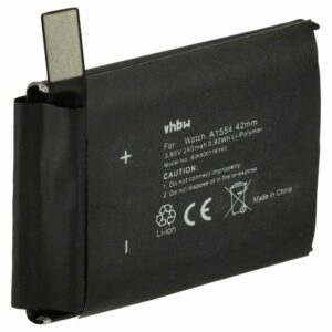 Bateria para Apple Smartwatch A1579 - 240 mAh 3.7 V Li-Polímero vhbw