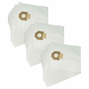 Pack 30x Sacos para Aspirador Nilfisk-Alto compatível Milwaukee 4932352306 - Microfleece