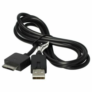 Cabo USB 2-em-1 para Sony PlayStation Portable PSP-N1000, N1001, N1002, N1003