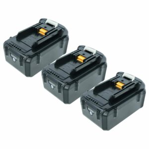3 Baterias de Substituição Makita 194873-2, 194874-0, 195410-5, BL3622A - 4000 mAh, 36 V, Li-Ion