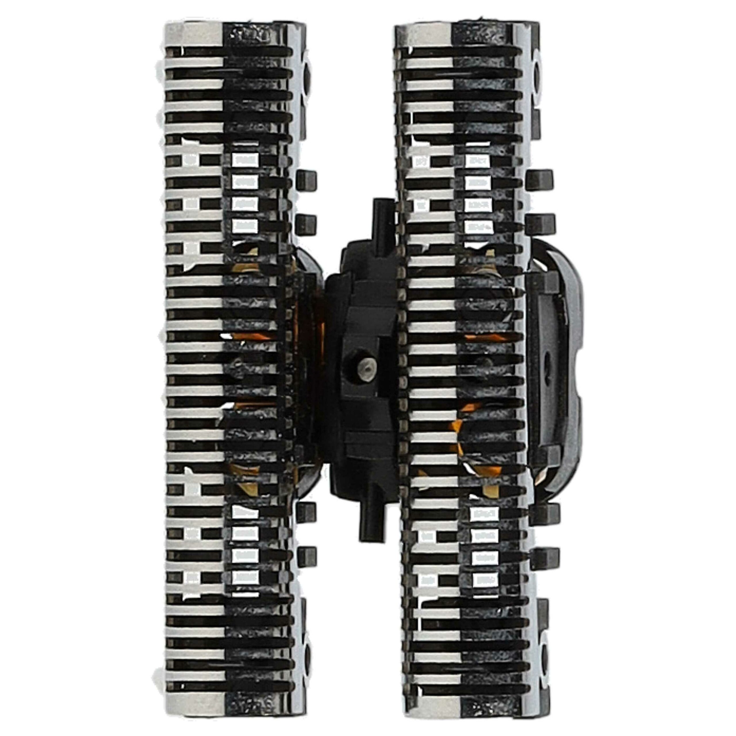 2x Bloco de Corte Compatível com Braun Contour - Preto/Prateado vhbw - Image 3