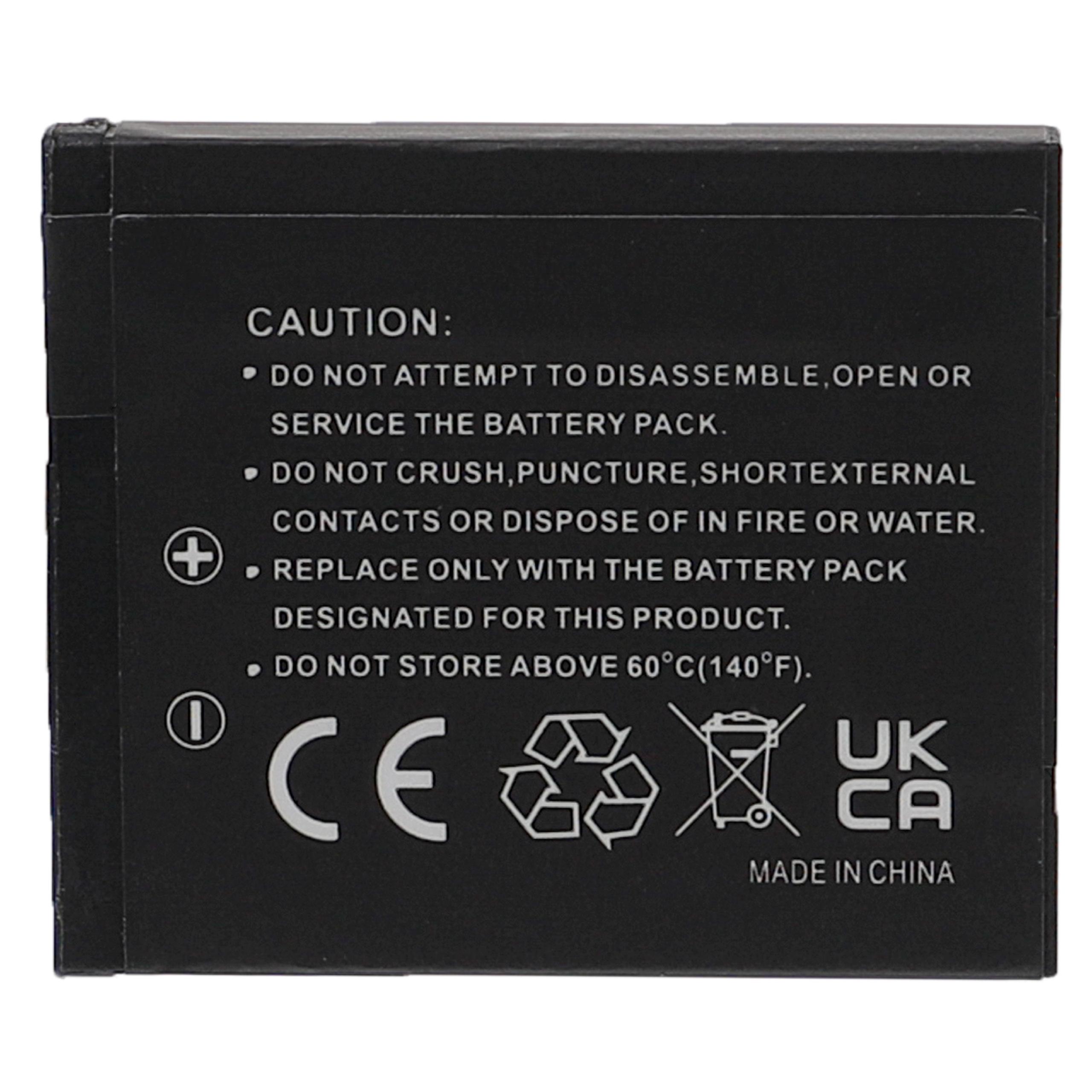 2 Baterias EXTENSILO para Canon NB-11LH, NB-11L - 600mAh, 3.7V, Li-Ion - Image 2