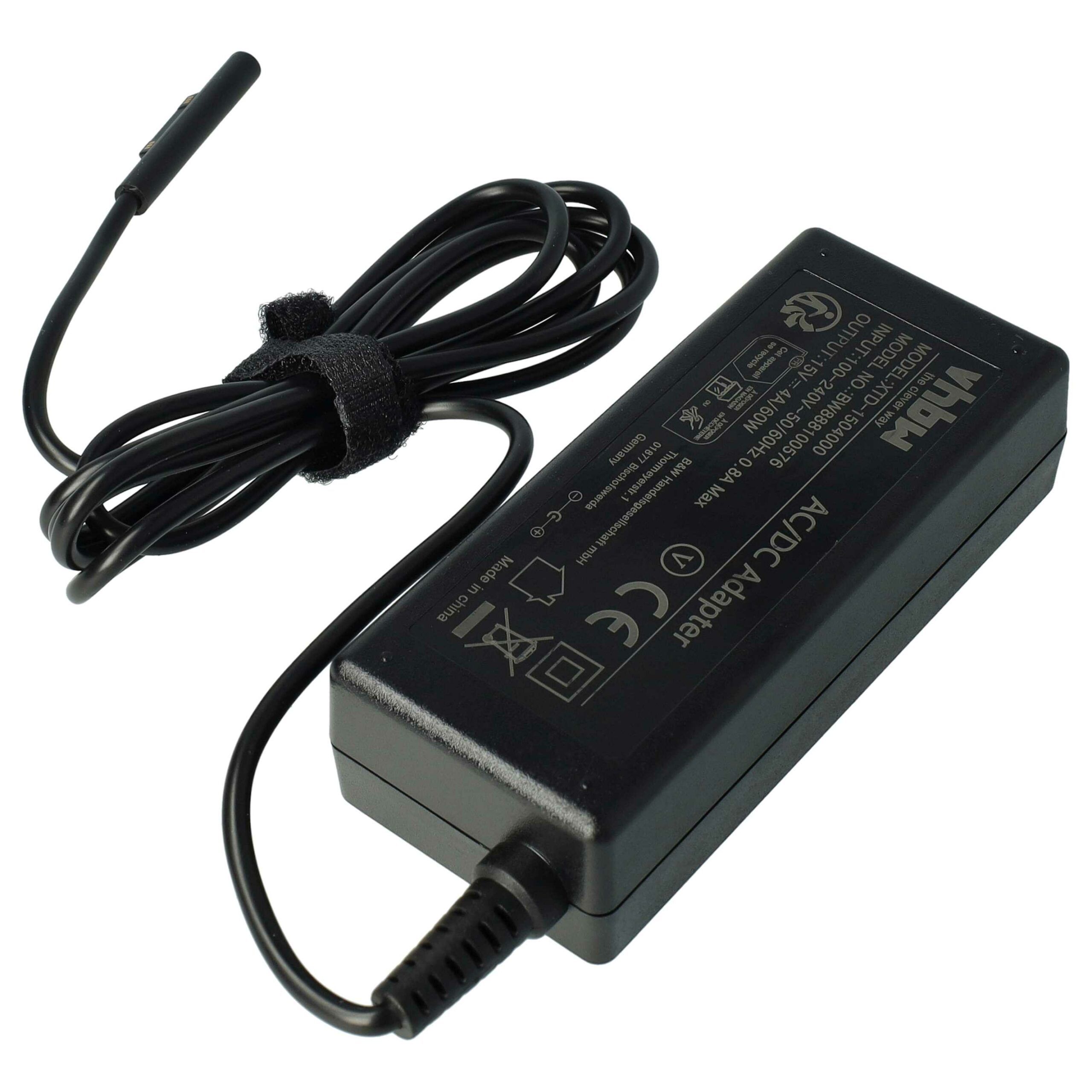 Adaptador de Alimentação de Rede vhbw para Microsoft Notebook - Substitui A1706 - 300 cm - Image 4