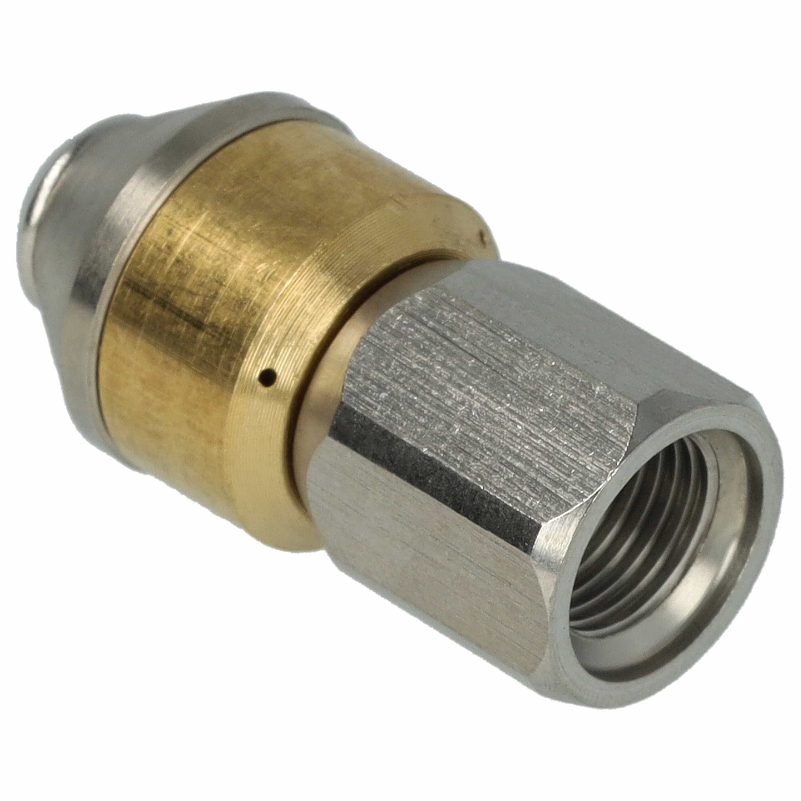 Bico de Limpeza de Tubagens Rotativo vhbw para Kränzle KNR055 - Aço Inoxidável - Image 2