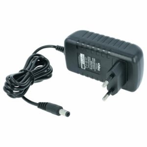 Adaptador de Alimentação de Rede vhbw para Dispositivo Massajador Quigg - 12 V, 138 cm