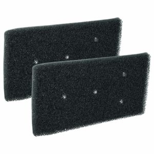 Conjunto de Filtros de Espuma (2x) de Substituição para Secadora Whirlpool / Bauknecht 481010716911