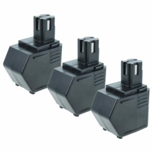 3x Bateria vhbw 2100 mAh 12V NiMH para Hilti SFB105, SBP12, SFB125, SFB121