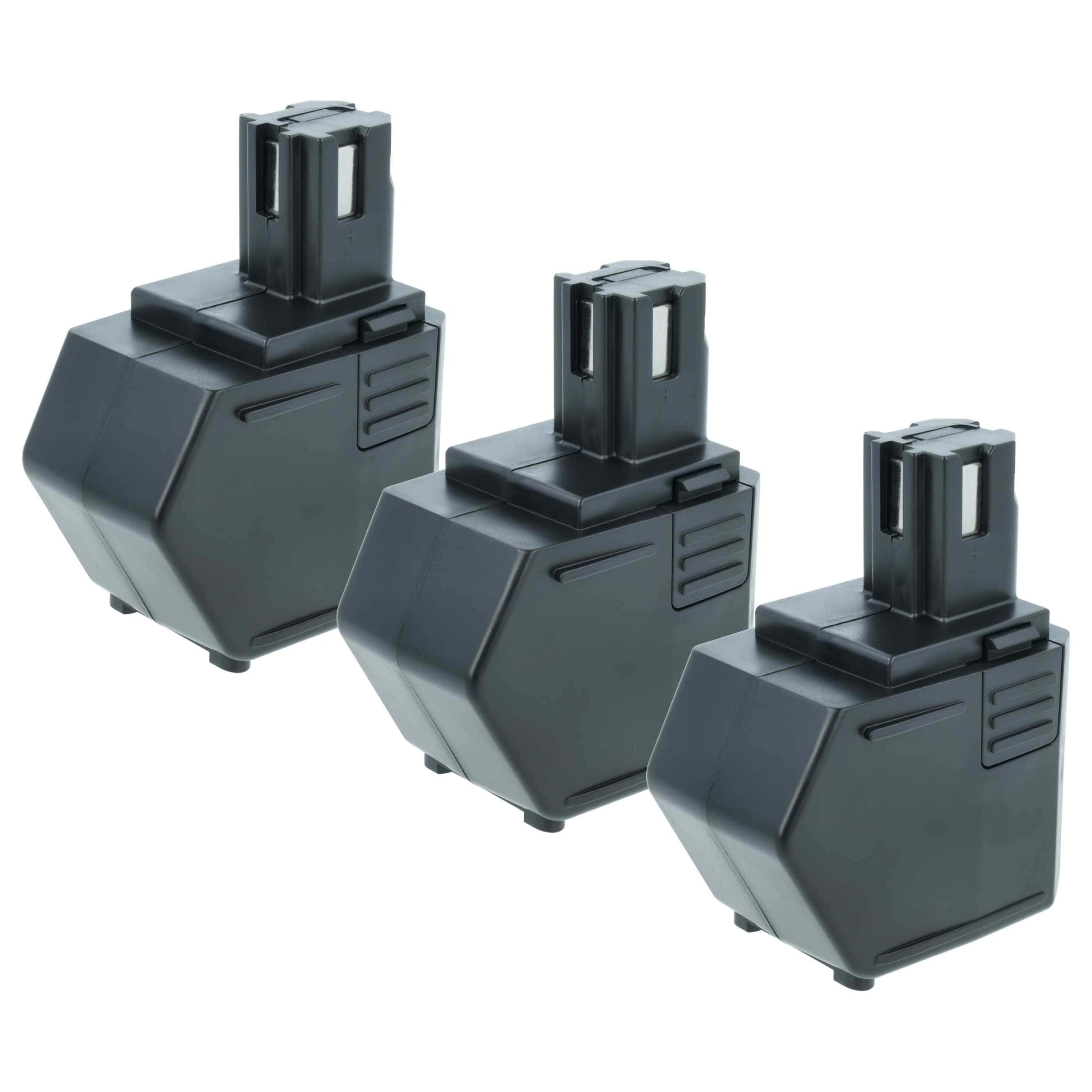 3x Bateria vhbw 2100 mAh 12V NiMH para Hilti SFB105, SBP12, SFB125, SFB121