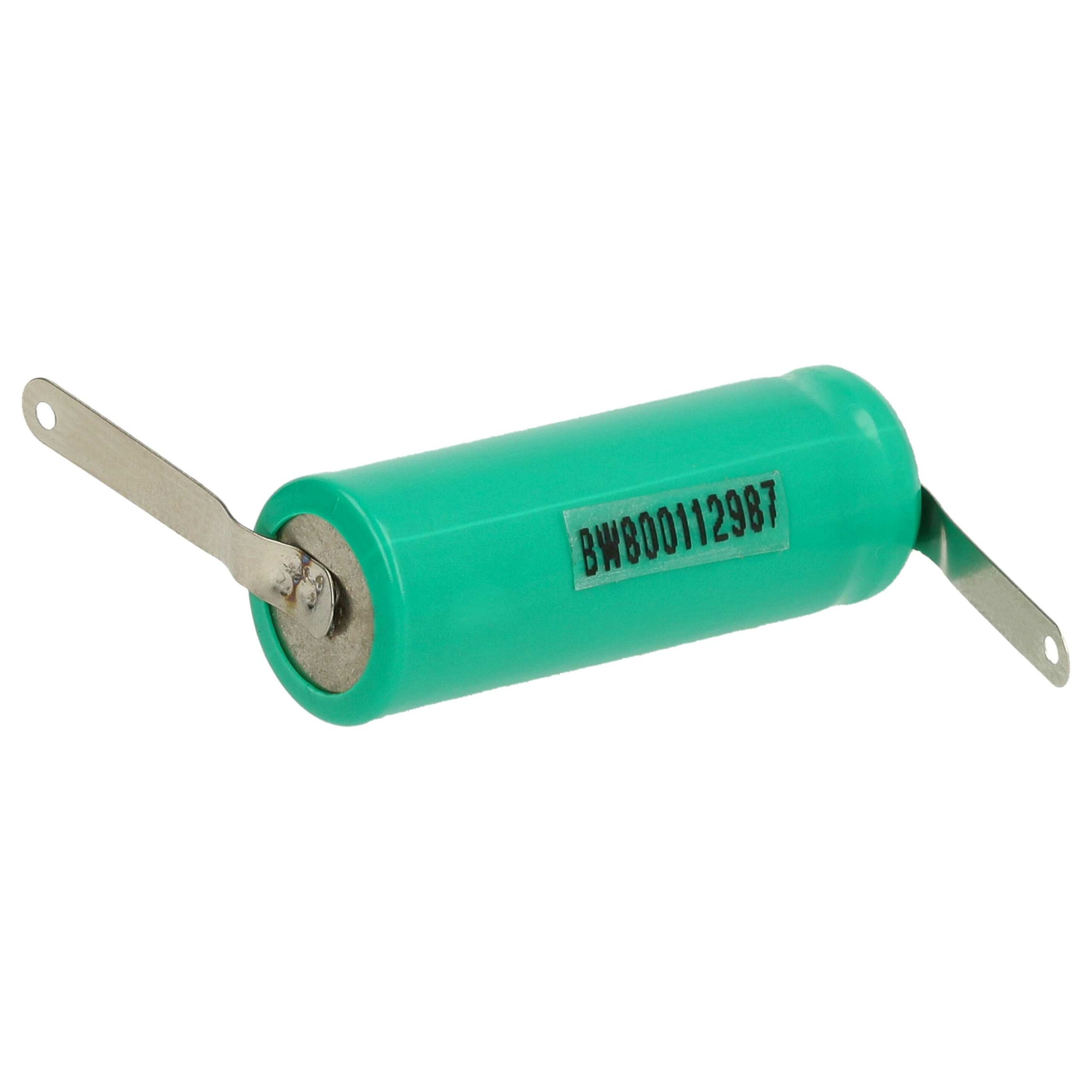 Bateria vhbw 2x 2/3AAA 400 mAh 1.2V NiMH para Modelos Telecomandados - Image 2
