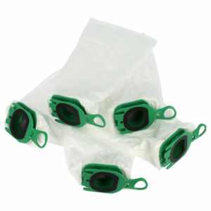 5x Sacos para Aspirador Vorwerk Kobold VB100, EBB100, FP100 - Microfibra vhbw
