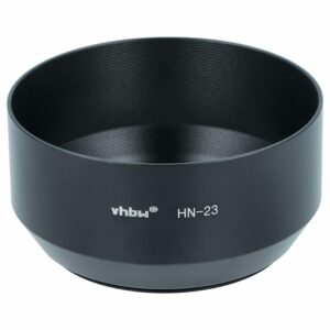 Protetor de Lente vhbw Compatível com Nikon HN-23, 62 mm, Metal, Preto