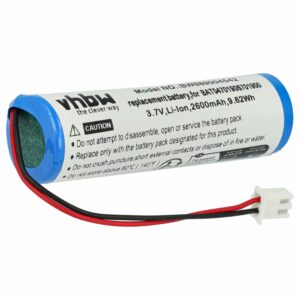 Bateria vhbw para Zafferano 8052536910881 - 2600 mAh 3.7 V Li-Ion