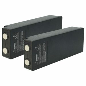 2x Bateria de Substituição para Telecomando Palfinger/Scanreco 17162, 708031757, 16131, 1026, 13445 - 3000 mAh
