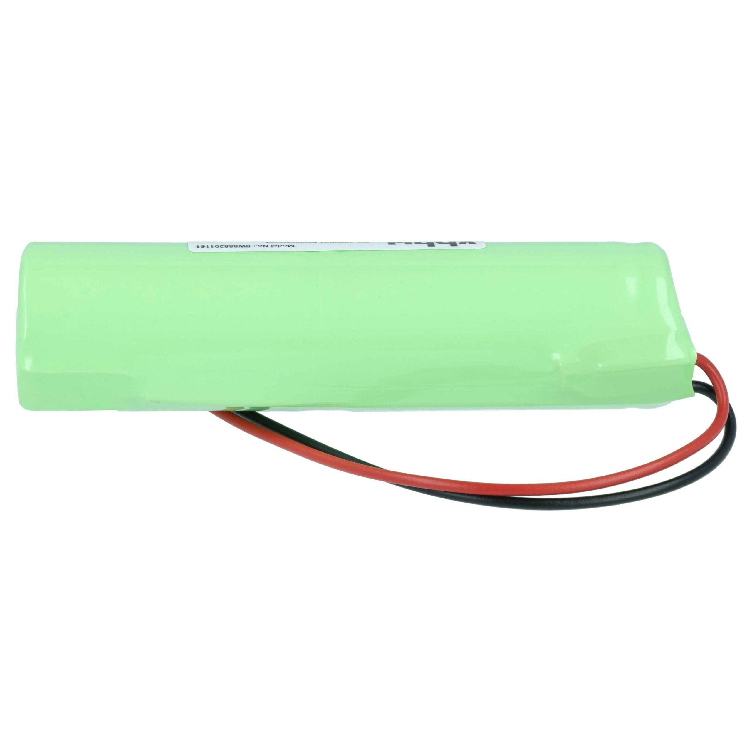 Bateria vhbw 3500 mAh 2.4 V NiMH compatível com NOVIPro 3000BAT e 880BAT - Image 4