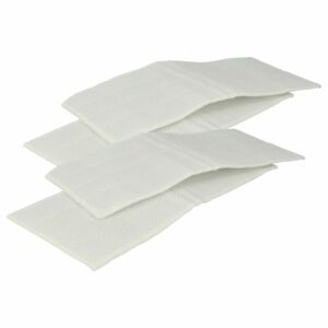4x Pano de Limpeza para Robô Limpador de Janelas Kärcher (substitui 2.633-132.0)