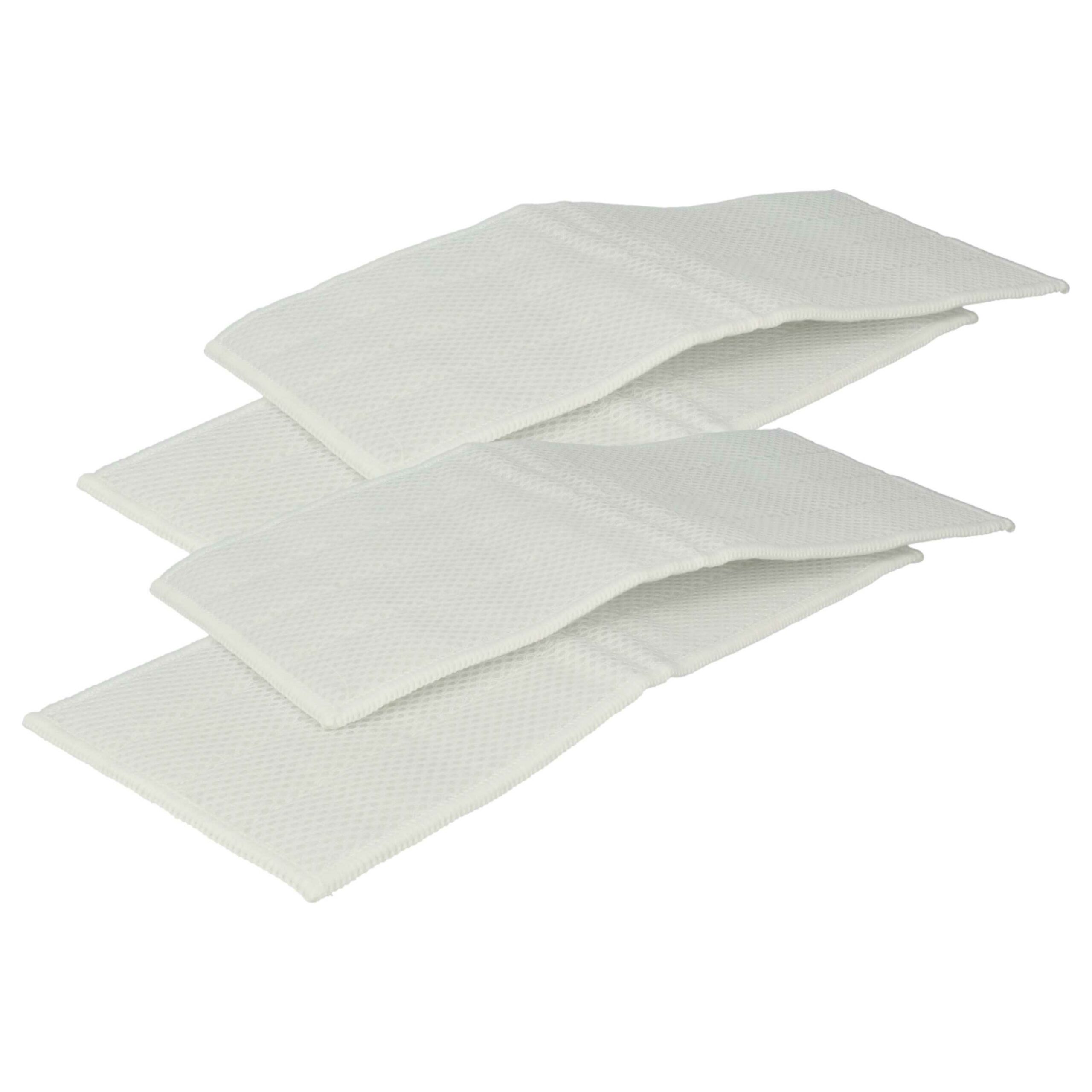4x Pano de Limpeza para Robô Limpador de Janelas Kärcher (substitui 2.633-132.0)