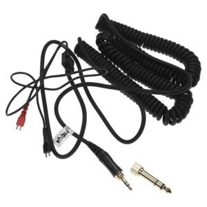 Cabo de Áudio para Auscultadores Sennheiser HD580, 400 cm, com Adaptador 6.3 mm
