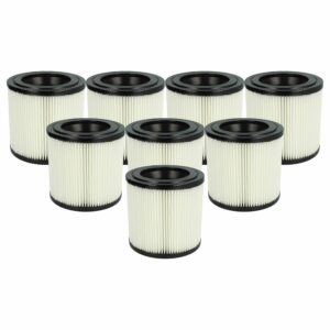 8x Filtros de Cartucho Kärcher 2.889-219.0 para Aspirador Kärcher - vhbw