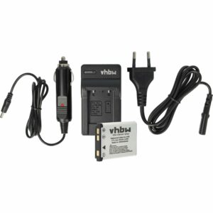 Bateria e Carregador vhbw para Câmaras Fotográficas (Bosch, Praktica, Fujifilm, Leica, Pentax e Outras)