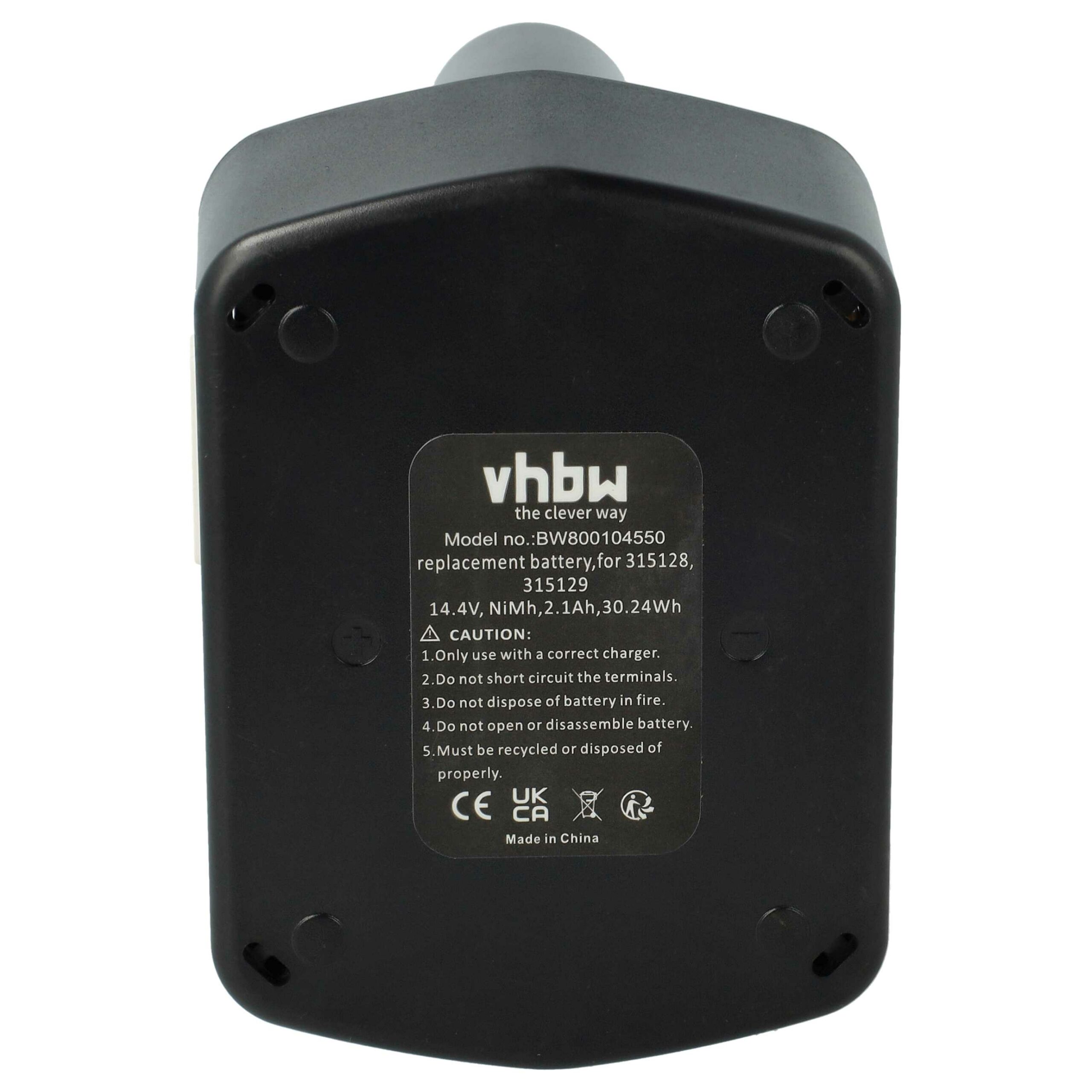 Bateria vhbw para Hitachi 319104, 319933, 315129, 315130, 315128 - 2100 mAh, 14.4 V, NiMH - Image 3