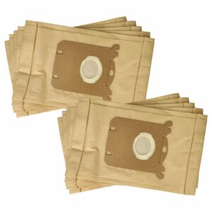 10x Sacos para Aspirador Compatível com AEG 900195189/7, GR 200, GR 201 - vhbw