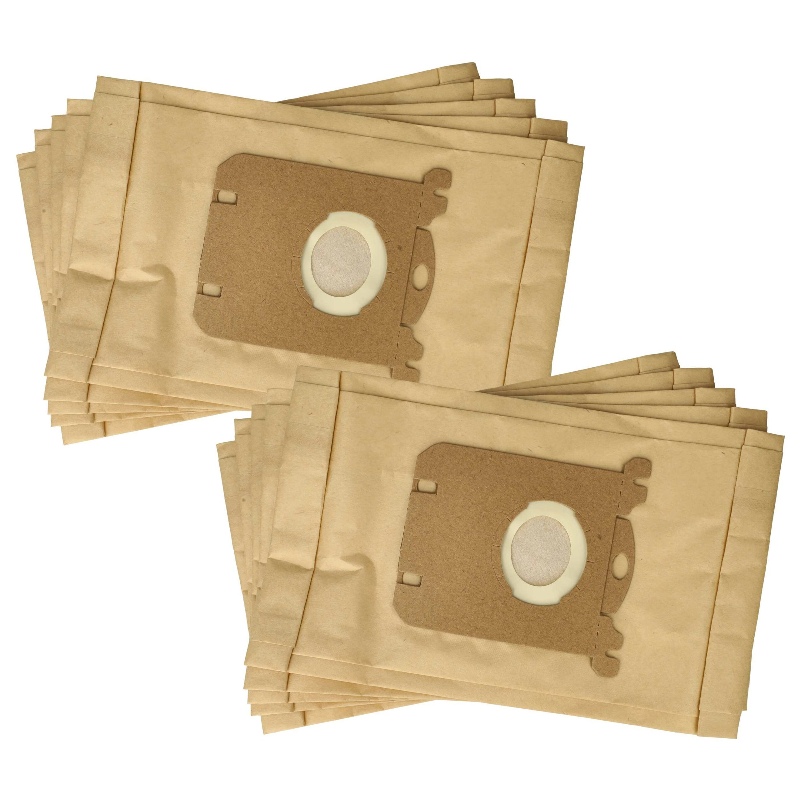 10x Sacos para Aspirador Compatível com AEG 900195189/7, GR 200, GR 201 - vhbw