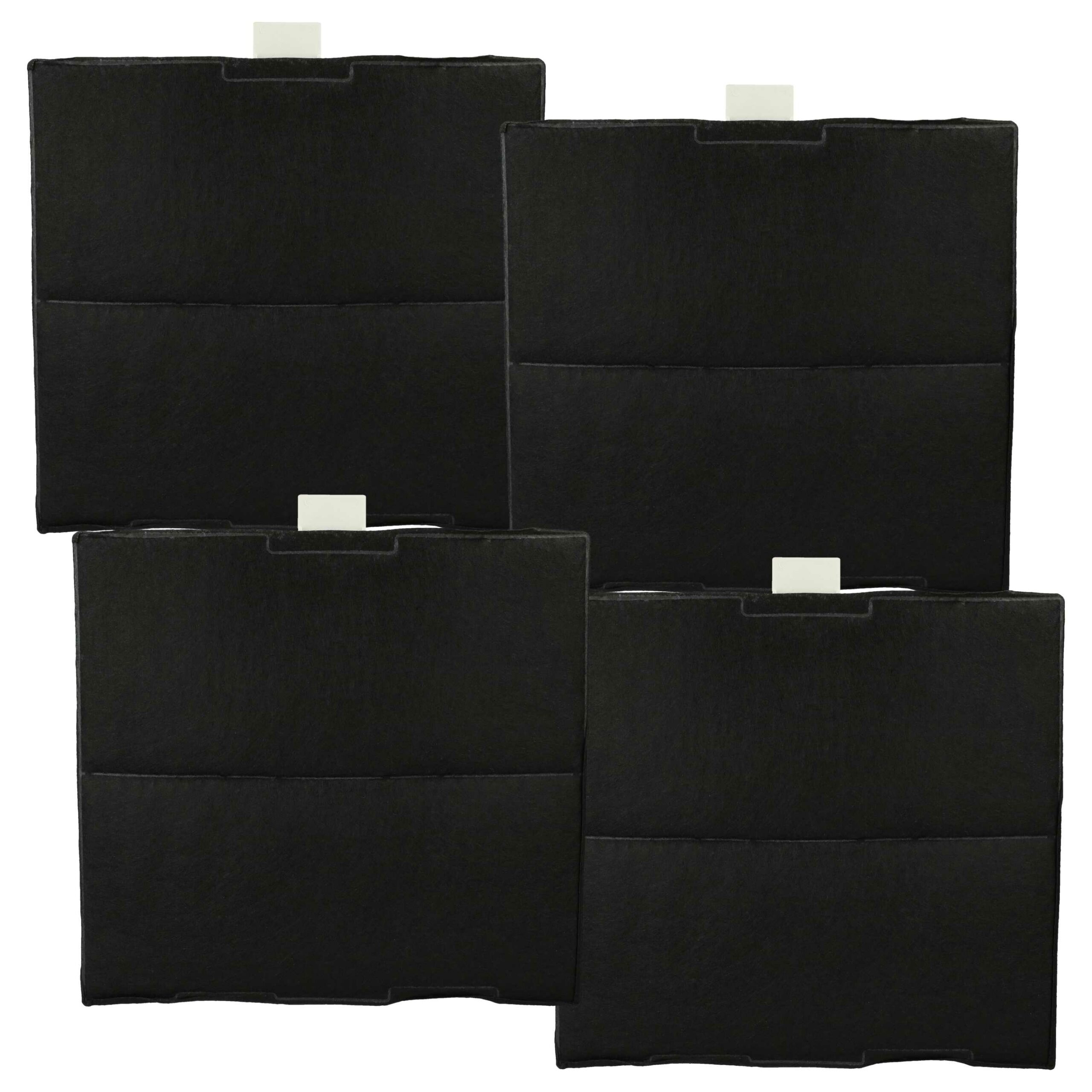 4x Filtro de Carvão Ativado Compatível com Bosch DHZ5226, DHZ5225 para Cooker - 23.5 x 22 x 2 cm