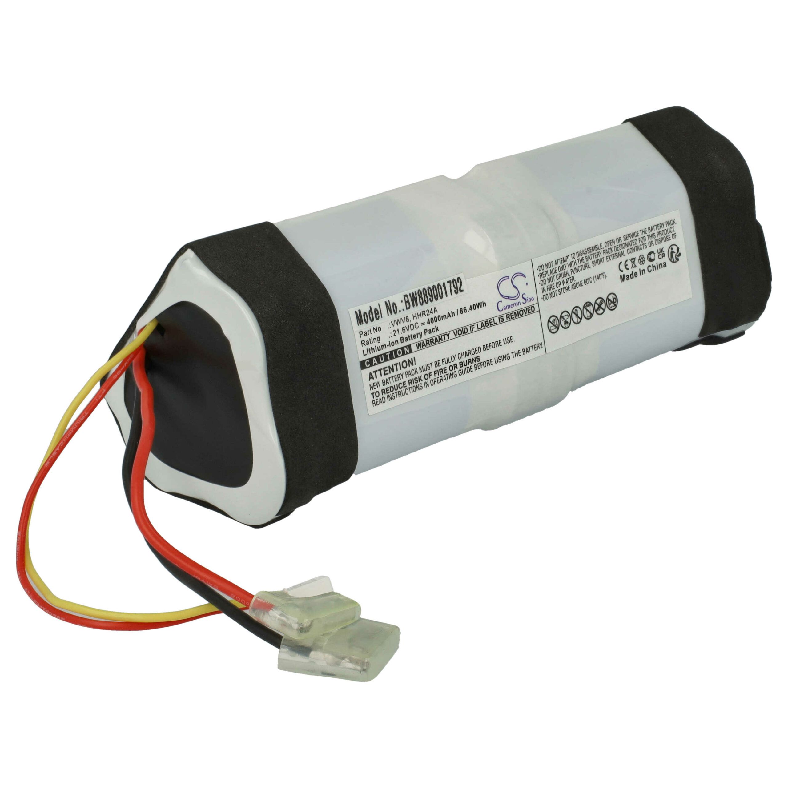 Bateria vhbw 4000mAh 21.6V Li-Ion para Dreame HHR24A, SZ2101, VWV8 - Image 3