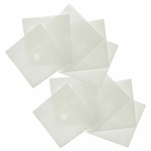 10x Filtros de substituição para ventiladores Maico ZF 60/100 (referência 0093.0680) vhbw