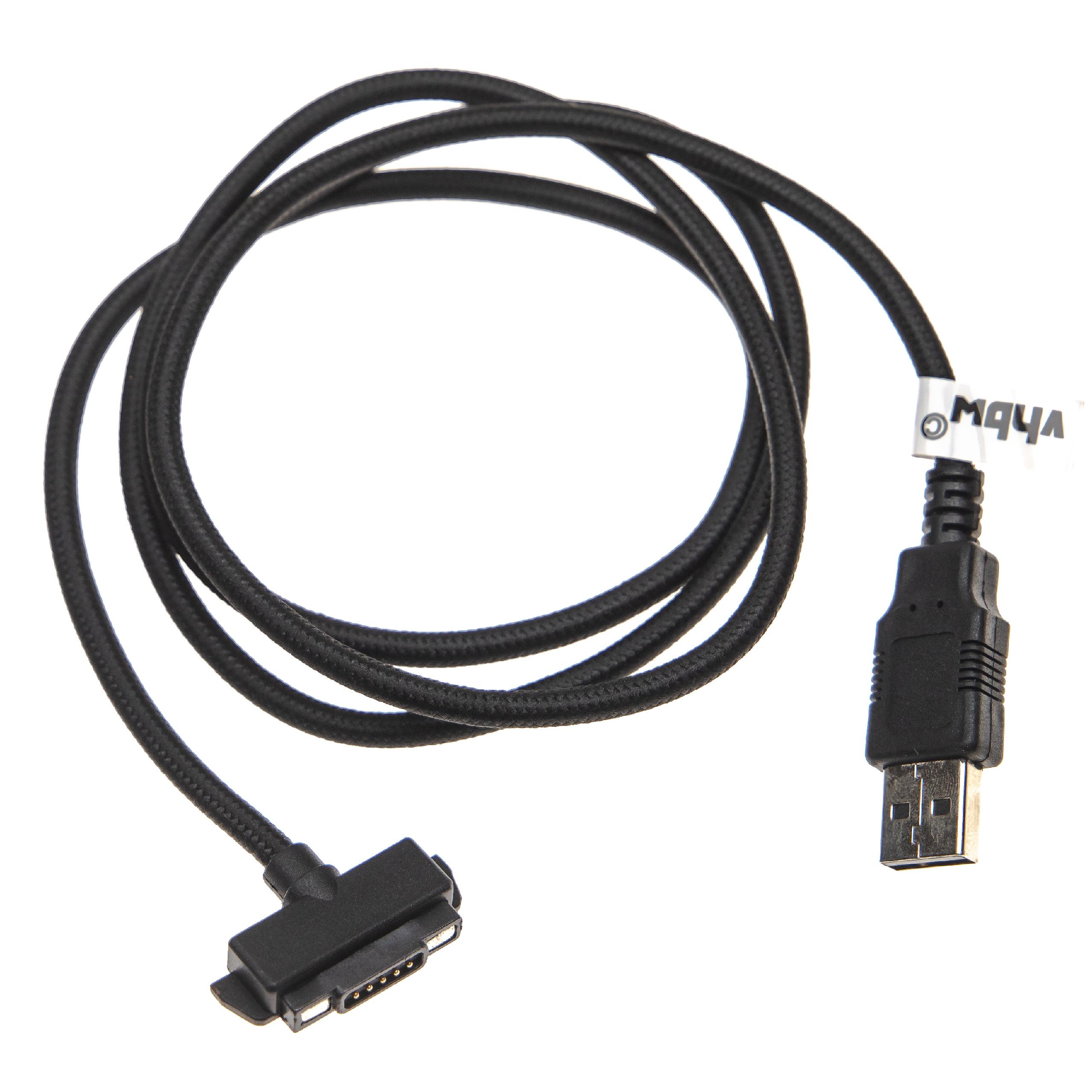 Cabo USB de Carregamento Magnético para Sonim XP6 - vhbw