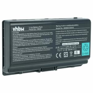 Bateria para Portátil Toshiba PA3615U-1BRS, PA3615U-1BRM, PABAS115 - 4400 mAh 10.8 V Li-Ion vhbw