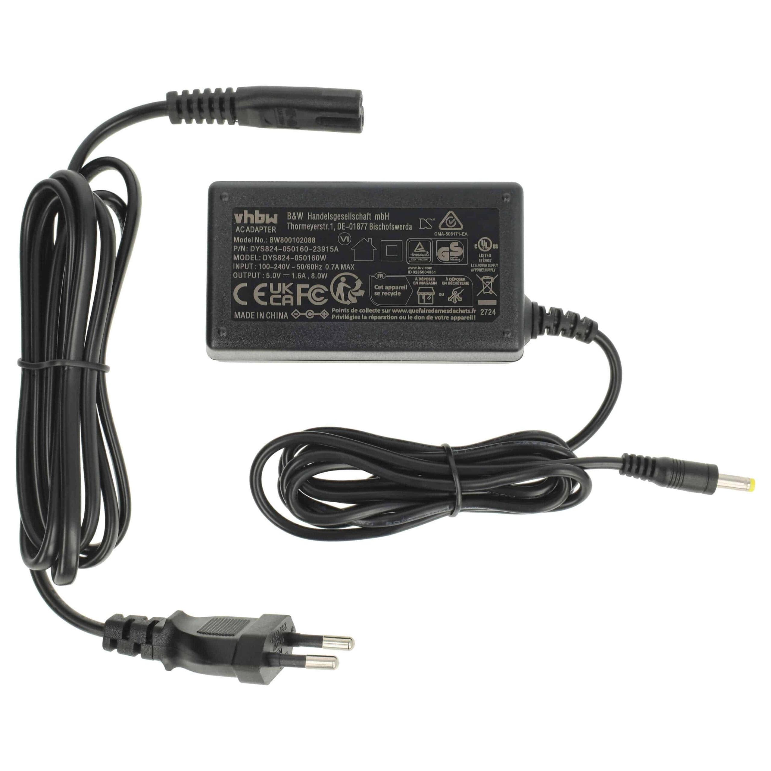 Adaptador de Alimentação vhbw para Câmaras Panasonic - 5V 1.6A (2m) - Image 3