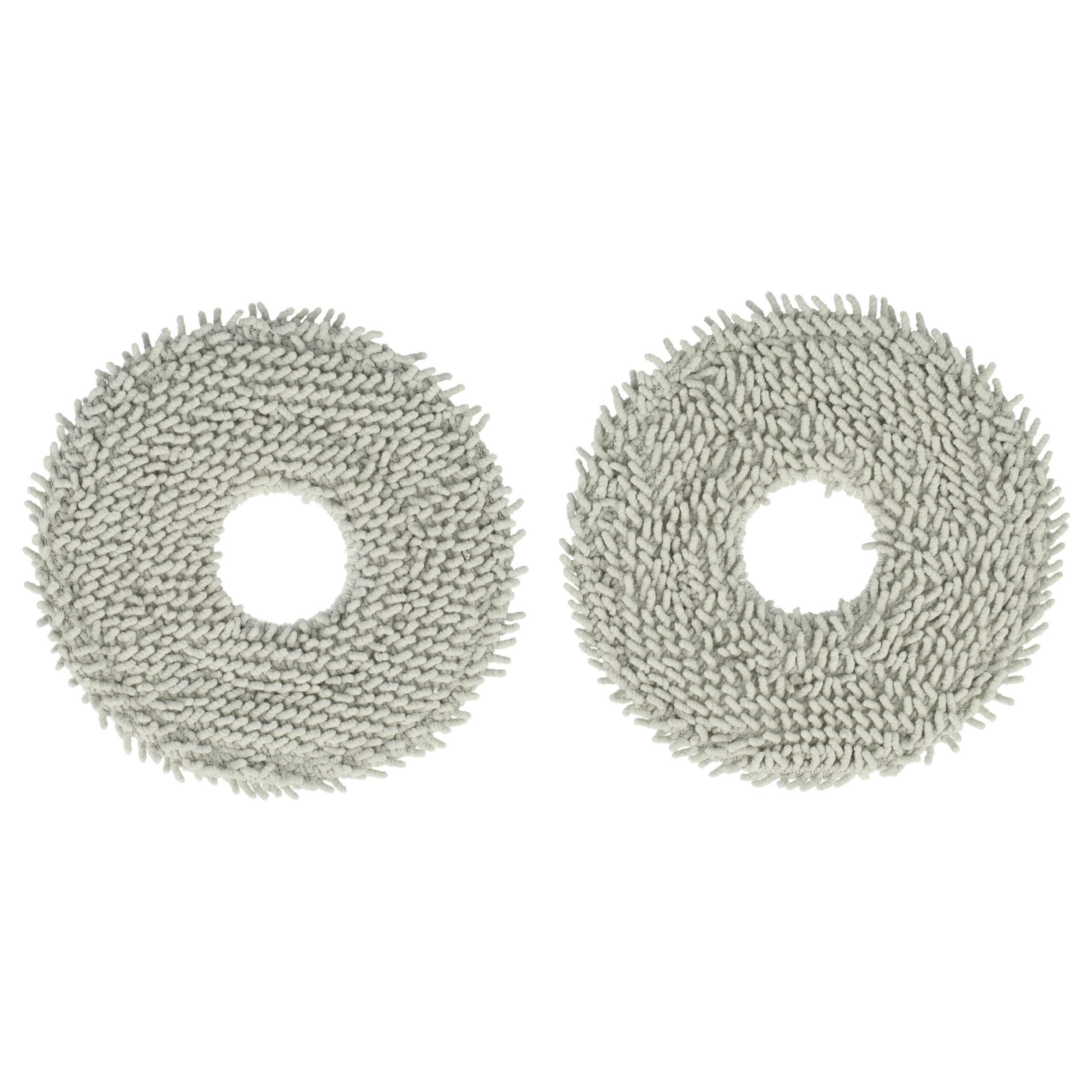 Conjunto de Panos de Limpeza (2 Peças) para Robô Aspirador Dreame RMP8 - Microfibra vhbw - Image 3