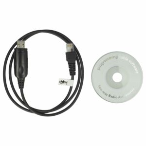 Cabo de Programação USB para Rádios Kenwood TK-7100, TK-7150, TK-7160, TK-7180 - vhbw