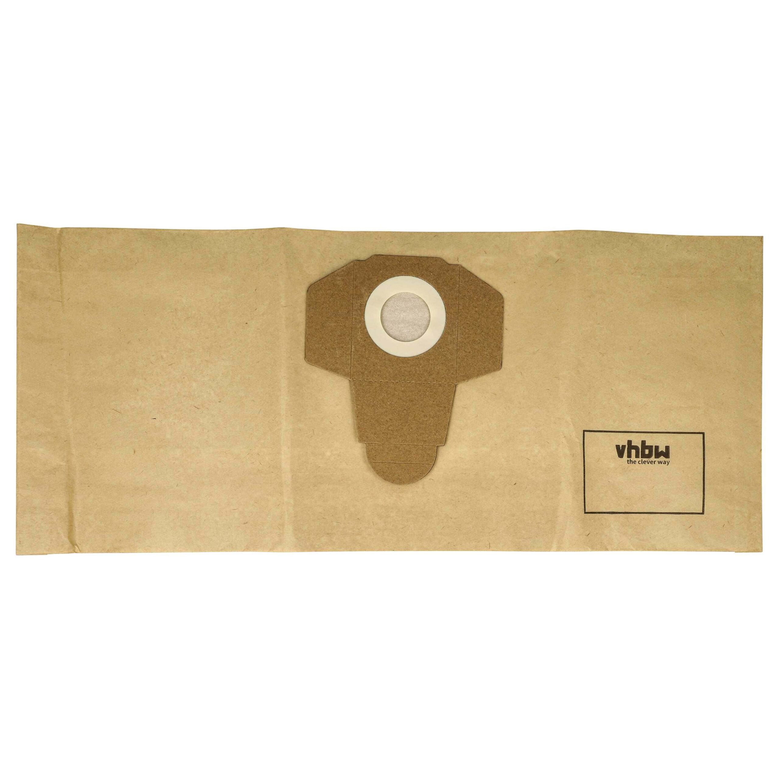 5x Saco para Aspirador Parkside 30250132 - Papel - Image 3